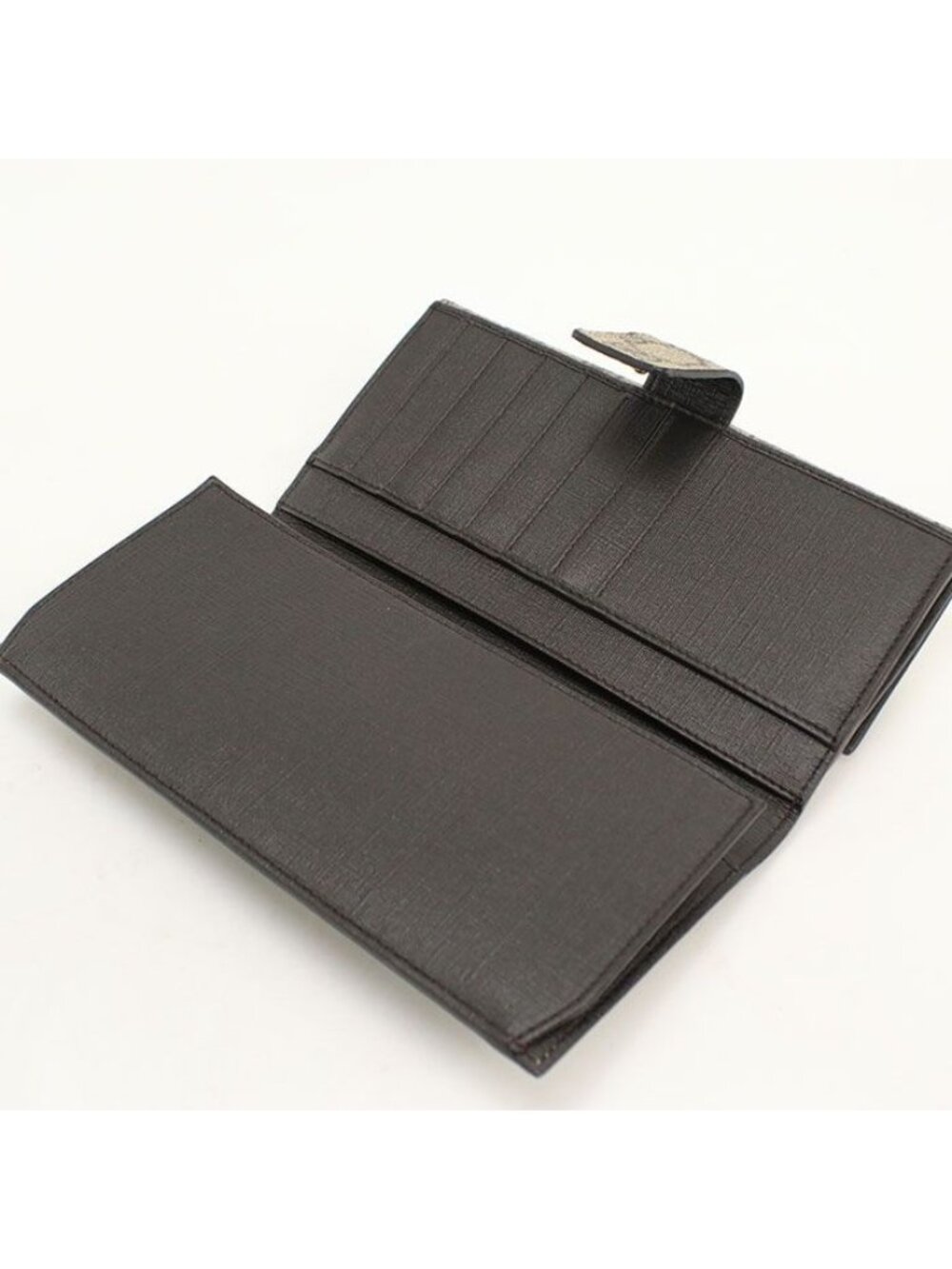Gucci Hooklong Wallet GG Supreme Double Fold - Picture 3 of 7